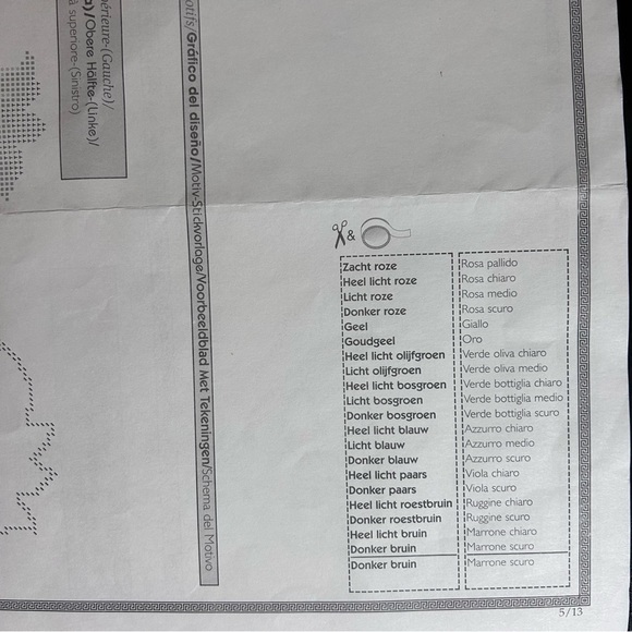 Bucilla Cross Stitch Stamped Quilted Bib and family tree quilt PATTERN only - Picture 6 of 7